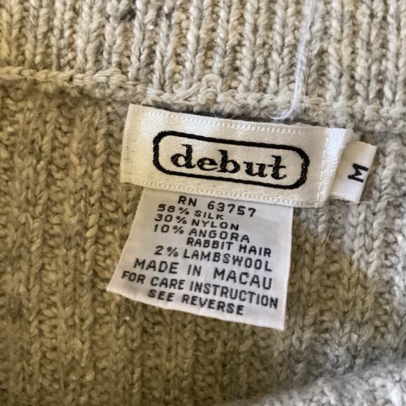 Debut Silk & Angota Ribbed Skirt - Picture 3 of 4